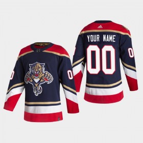 Florida Panthers Custom 2020-21 Reverse Retro Authentic Shirt - Mannen